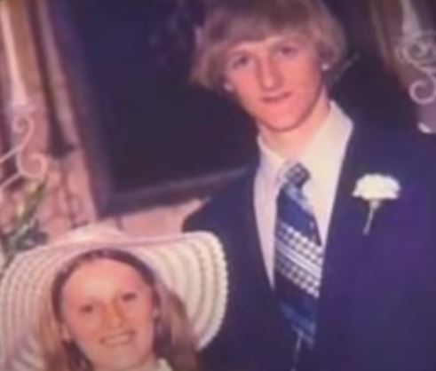 Mariah Bird father Larry Bird with his ex-wife Janet Condra